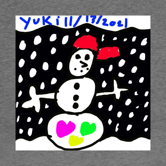 Snowman by yuki's art